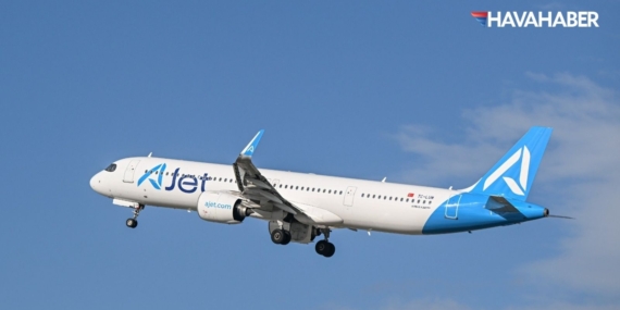 AJet filosuna yeni Airbus A320neo kattı