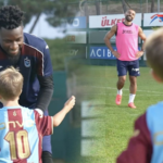 Mohamed Salah’a Büyük Sürpriz! Minik Taraftar Isaac Kearney THY uçağıyla Trabzon'da