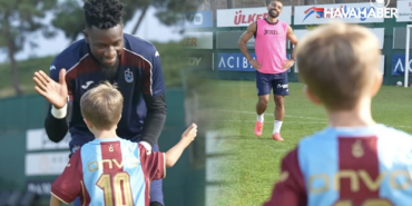 Mohamed Salah’a Büyük Sürpriz! Minik Taraftar Isaac Kearney THY uçağıyla Trabzon'da