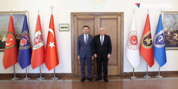 TUSAŞ Genel Müdürü Mehmet Demiroğlu’ndan Milli Savunma Bakanı Yaşar Güler’e ziyaret