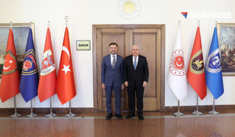 TUSAŞ Genel Müdürü Mehmet Demiroğlu’ndan Milli Savunma Bakanı Yaşar Güler’e ziyaret