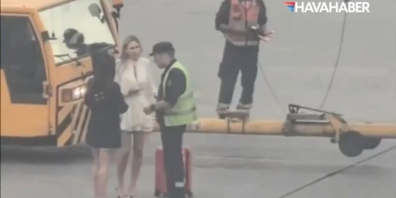 Uçuşu Kaçırdılar, Aprona Çıktılar! Aeroflot Uçağına Binmek İstediler