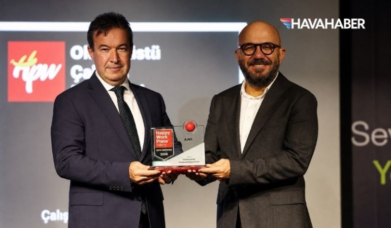 AJet’e ‘Türkiye’nin En Mutlu İş Yeri’ ödülü! Çalışanlarından tam not aldı