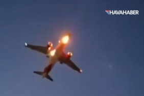 Avianca uçağı havai fişekler nedeniyle inişten vazgeçti