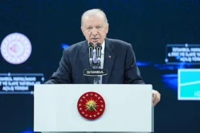 Cumhurbaşkanı Recep Tayyip Erdoğan, İstanbul Havalimanı'nda düzenlenen 4. Pist ve İlave Yatırımların Açılış Töreni'nde
