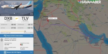 Dubai-Tel Aviv Uçağında Alarm Pilotlar Kavga Etti, Orta Doğu'da Alarm Seviyesi Yükseldi