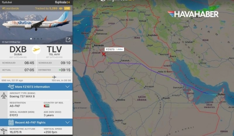 BAE’den İsrail’e giden yolcu uçağının pilotları kavga edince “uçak kaçırıldı” alarmı verildi