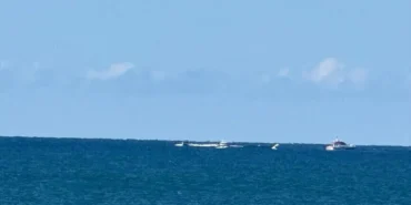 Gürcistan'dan kalkan iki kişilik özel uçak Rize açıklarında denize acil iniş yaptı