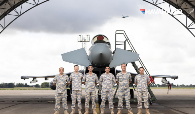 MSB Heyeti İngiltere’de Eurofighter Bakım Tesislerini İnceledi