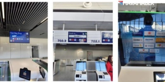 THY, Frankfurt Havalimanı’nda Yeni Self Bag Drop Noktasını Açtı