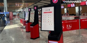 THY, İstanbul Havalimanı’nda Yeni Nesil Self Servis Kioskları Kullanıma Sundu