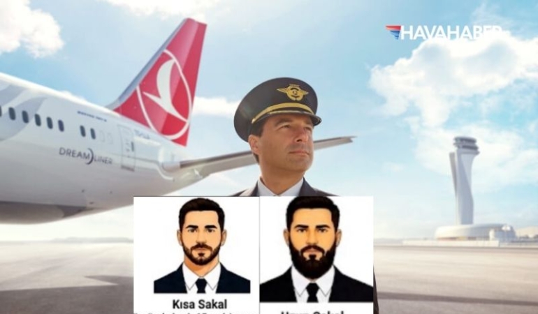 THY pilotlarına sakal serbestisi: 15 milimetre sınırı getirildi