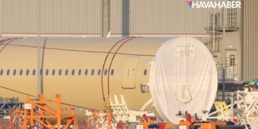 THY’nin Yeni Airbus A350-1000’ine Ait Gövde Parçası Görüntülendi