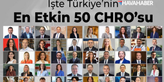 Türkiye’nin “En Etkin 50 CHRO” listesinde havacılıktan 5 yönetici