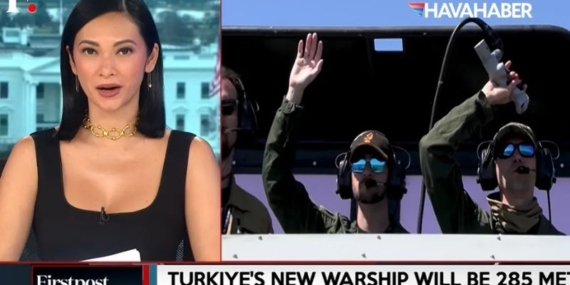 Türkiye'nin süper uçak gemisi Firstpost America'dan Daniela Laurel yorumladı Sessiz devrim