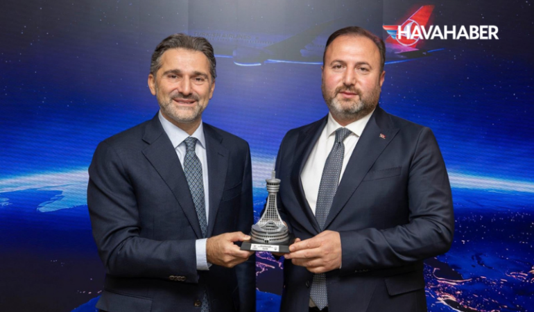DHMİ Genel Müdürü Fatih Çakmak, THY Yönetim Kurulu Başkanı Şeker’i ziyaret etti