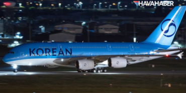 Korean Air’den A380 İçin Yeni Tasarım! Yenilenen Uçak Incheon’a Hareket Etti