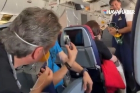 LATAM Airlines Boeing 767 acil durum ilan etti Uçakta oksijen maskeleri açıldı