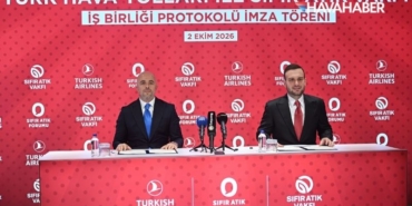 Sıfır Atık Vakfı ile THY arasında işbirliği protokolü imzalandı