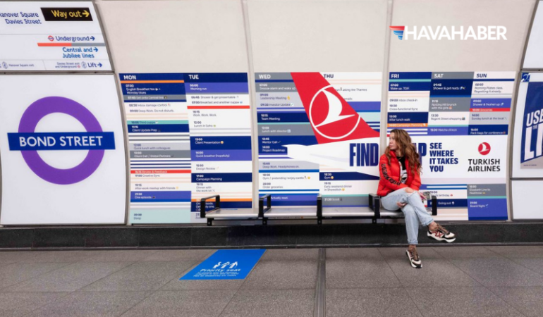 Türk Hava Yolları ve Transport for London, Elizabeth Line’da bir yıllık tanıtım iş birliği başlattı. Kampanya Ekim 2027’ye kadar sürecek.