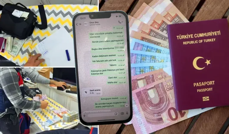 Vize operasyonunda dikkat çeken üçüncü kişiler ayrıntısı
